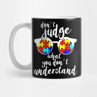 Autism Awareness T Shirt Gift For Autistic Kids Awareness Mug